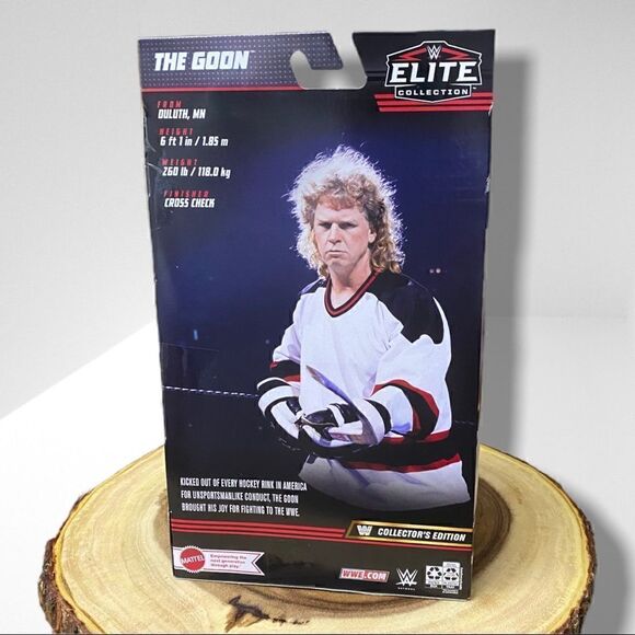 Mattel WWE Elite Collection THE GOON Collectors Edition Rare Find New - Picture 7 of 7
